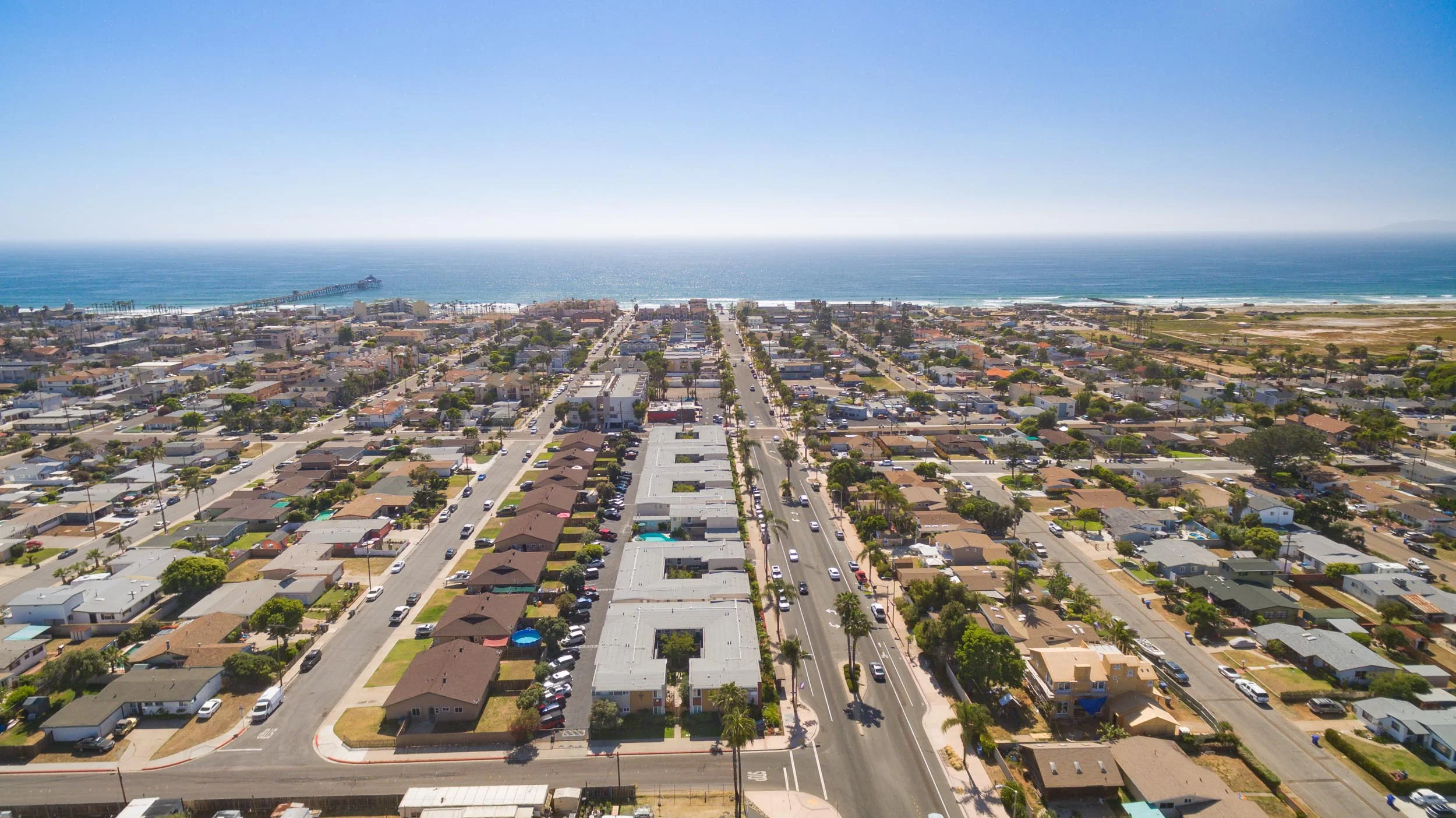 Aerial view of Sea Breeze Garden Apartments